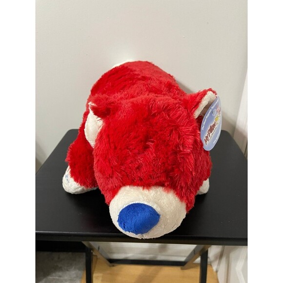 RETIRED HTF Patriotic USA Bear My Pillow Pet Stuffed Animal Plush - Picture 5 of 7